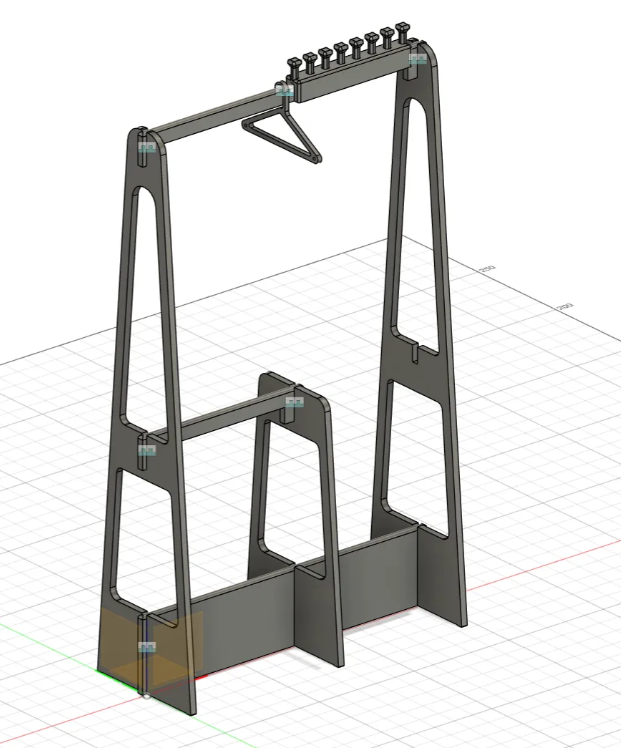 Organizer Model — 3D printed by Moon Studio 3D